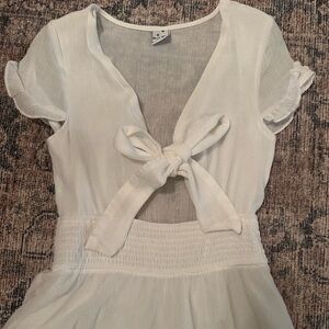 Angel Biba White Dress